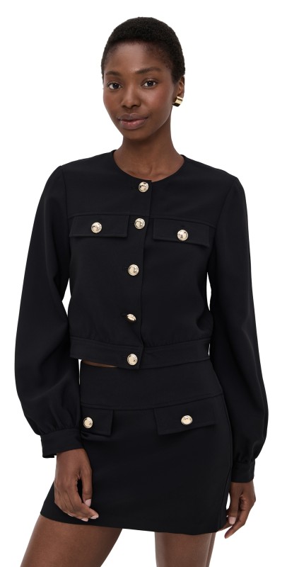 Amanda Uprichard Nina Jacket Black