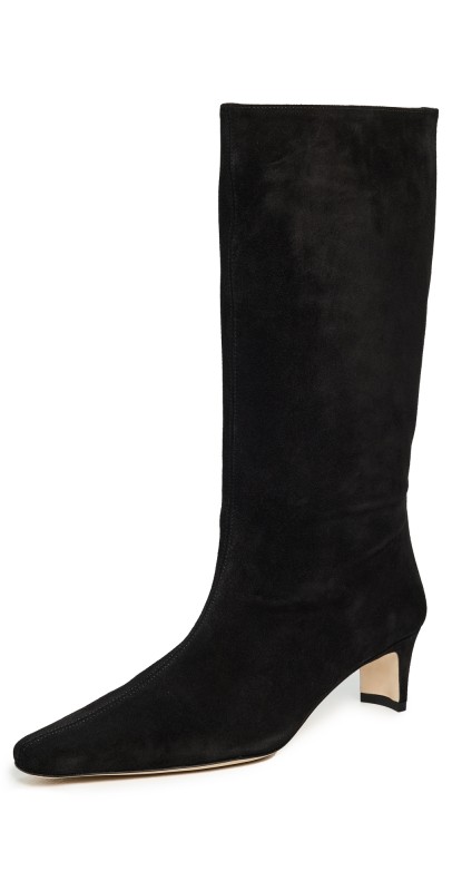 STAUD Midcalf Wally Boots Black