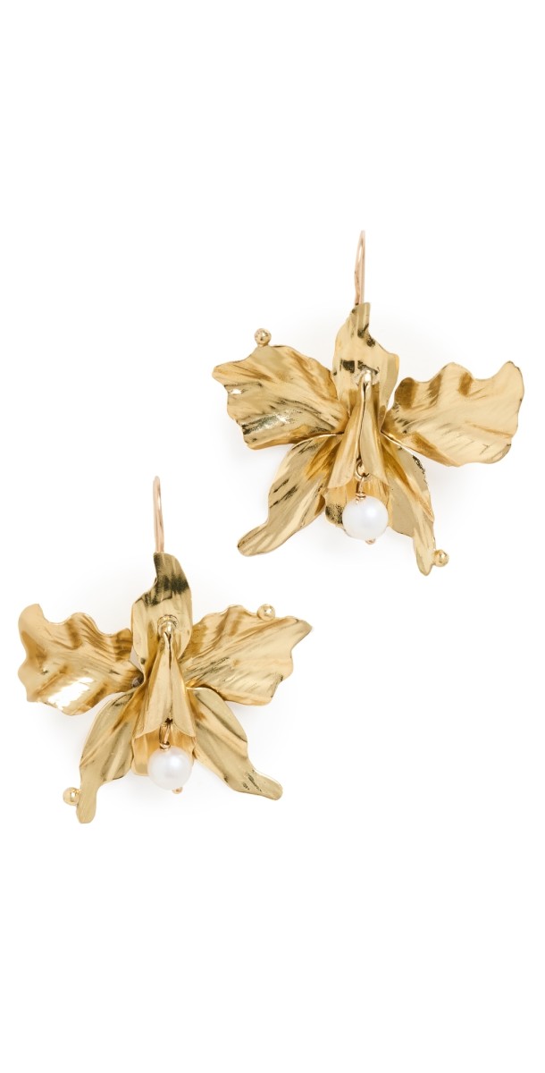 Ulla Johnson Yasmin Drop Earrings Pearl