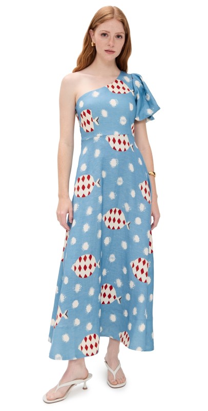 Hunter Bell Carmen Dress Rising Tide