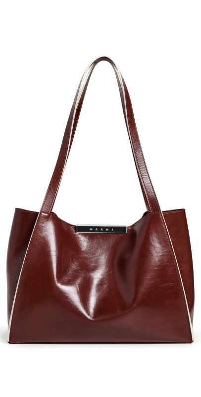 Marni Small Tote Wild Cherry