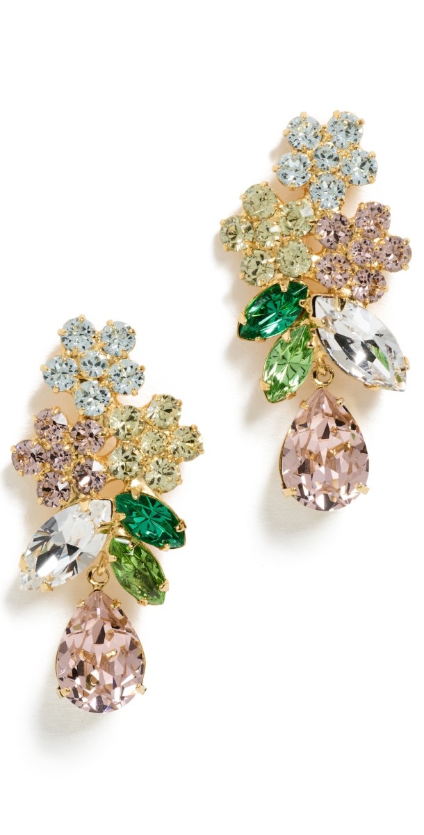 Jennifer Behr Bouquet Earrings Mult