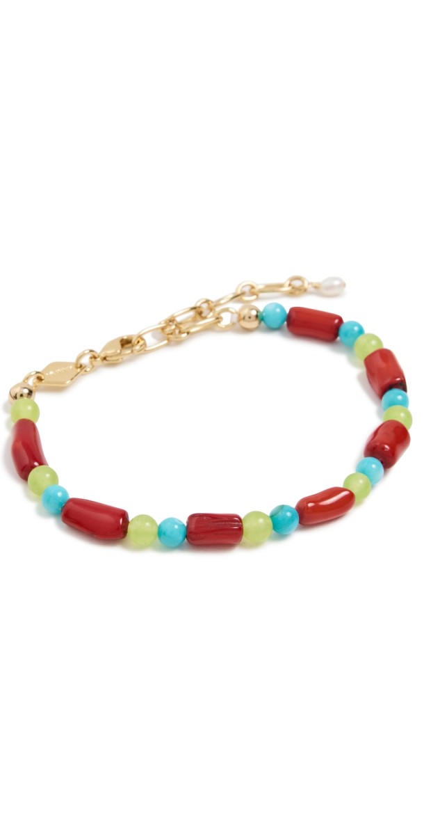 Anni Lu Red Crush Bracelet Gold