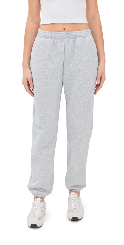 Beyond Yoga On the Go Sweatpants Light Heather Grey