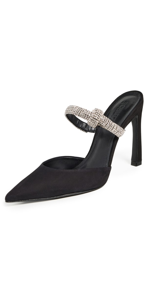 Schutz Pearl Curve Pumps Black