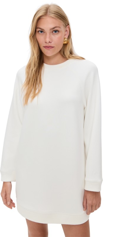 LE BOP Jamie Sweatshirt Dress Navy