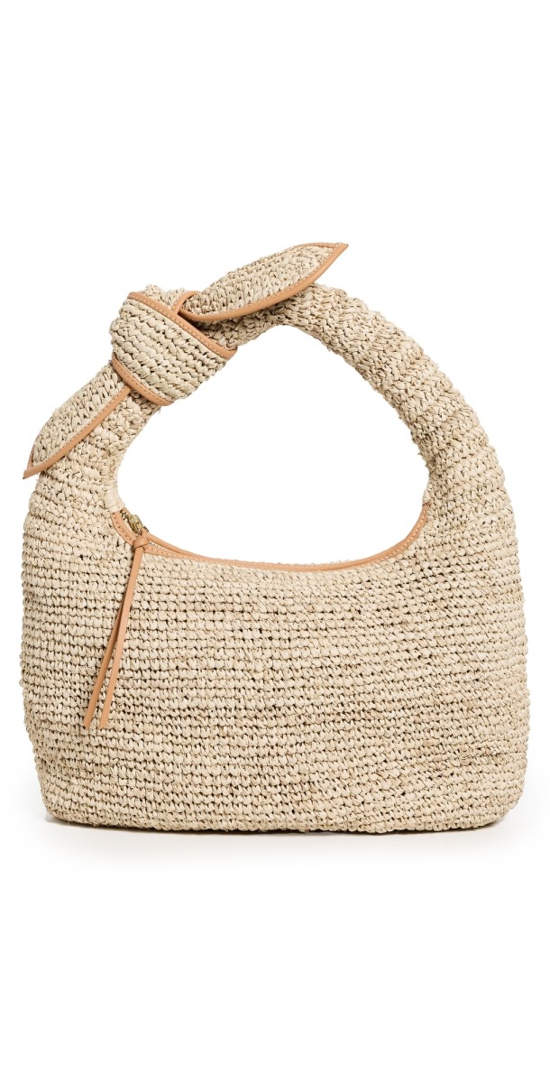 Poolside Bags The Josie Shoulder Bag Mixed Natural