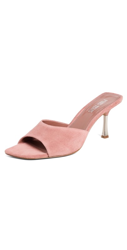 Paris Texas Lorena Mules 75mm Antique Rose