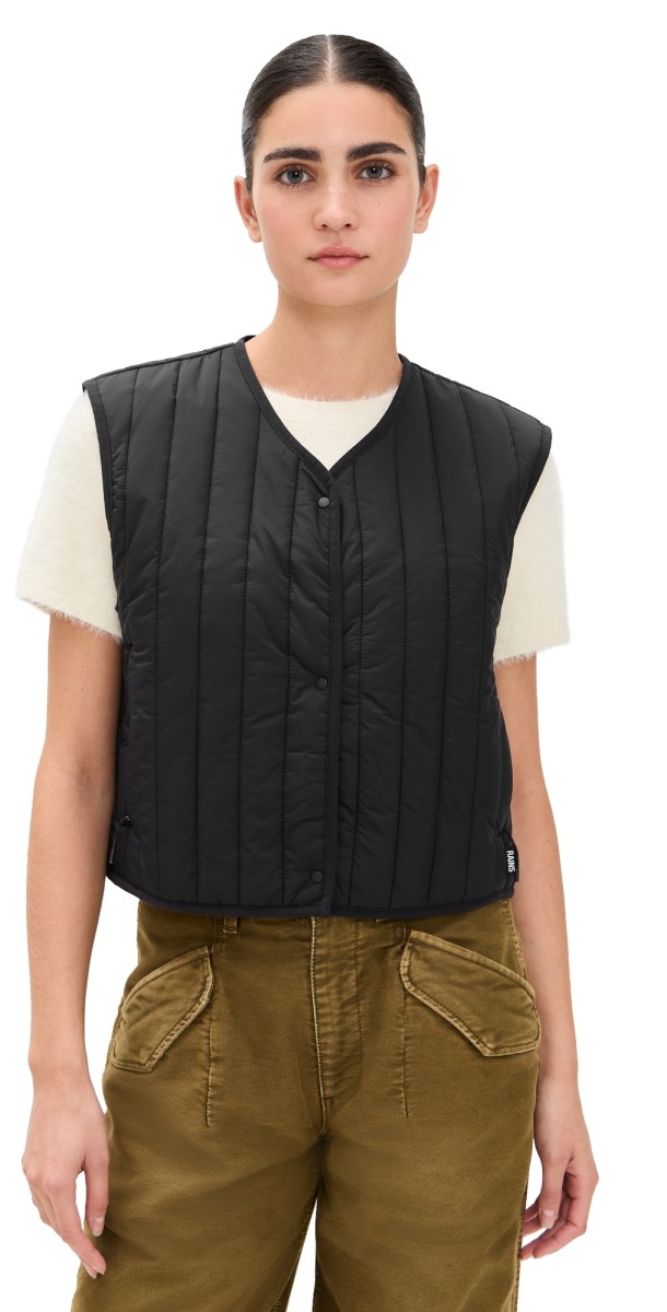 Rains Banja Short Liner Vest T1 Black