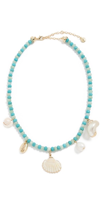 BaubleBar Beck Necklace Turquois