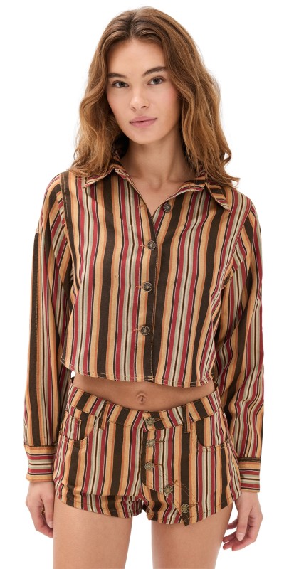 Lioness Sundrenched Shirt Vintage Stripe