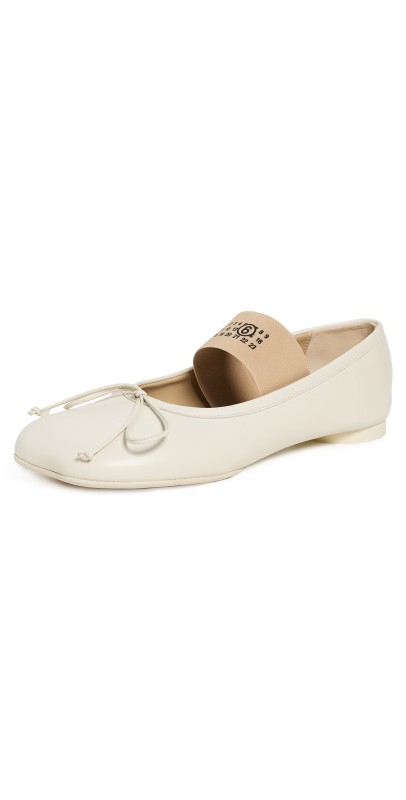 MM6 Maison Margiela Ballet Shoes Banana Crepe