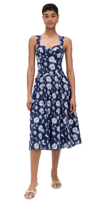 Amanda Uprichard Abernathy Dress Navy