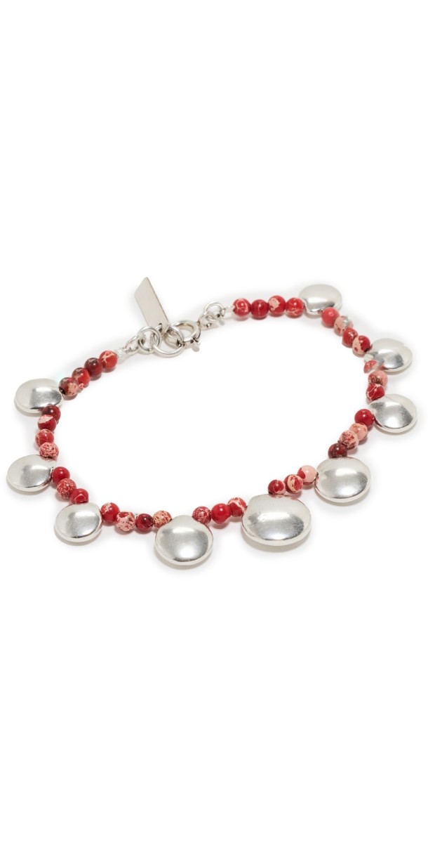 Isabel Marant Thin Bracelet Rio Red/Silver