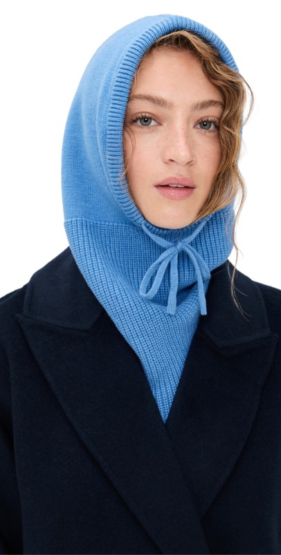 Hat Attack Smooth Knit Balaclava Charcoal