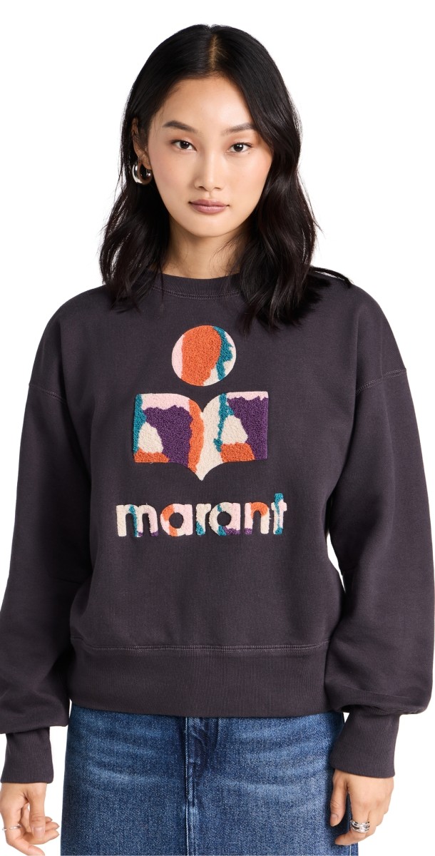 Isabel Marant Étoile Mobyli Sweatshirt Faded Night