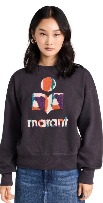 Isabel Marant Étoile Mobyli Sweatshirt Faded Night