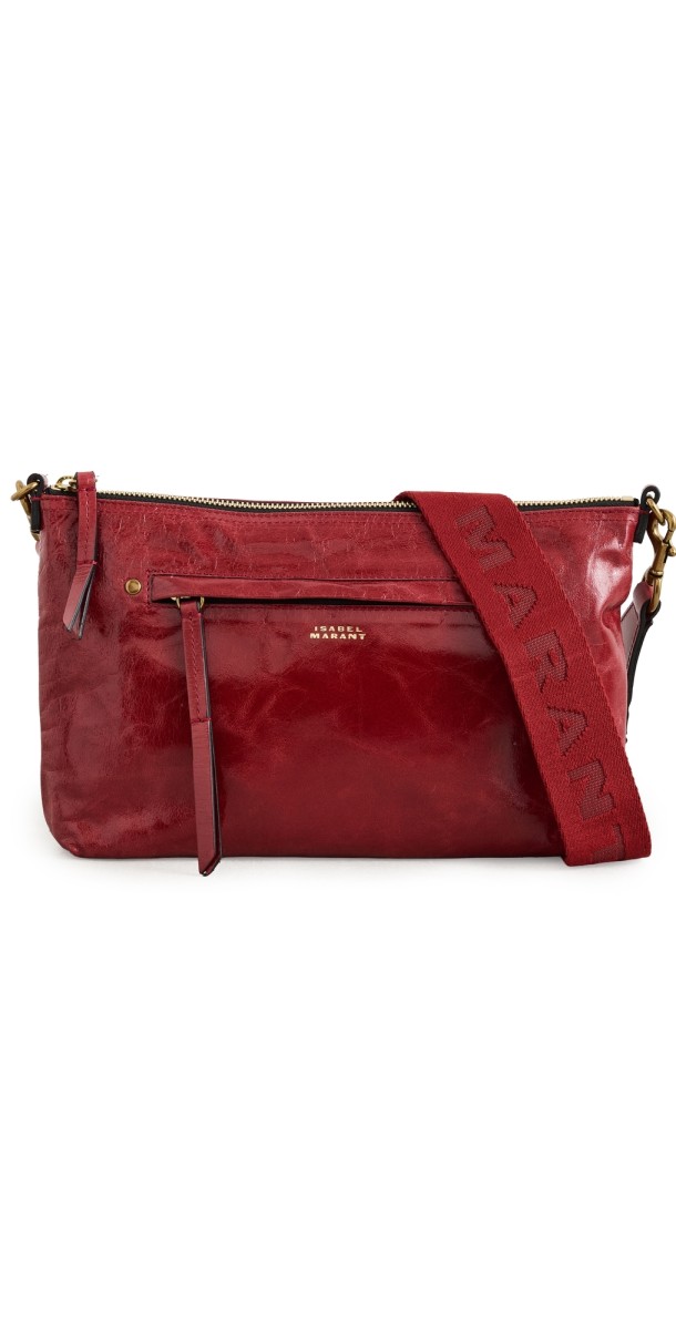 Isabel Marant Nessah Bag Deep Red