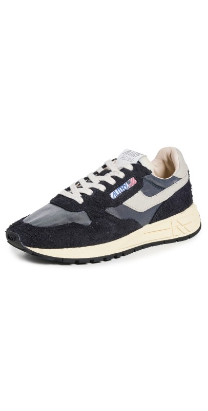 Autry Reelwind Low Sneakers Nylon/Crack White/Black