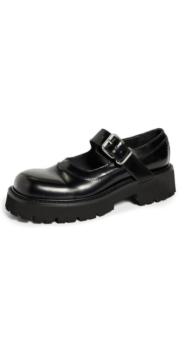 MM6 Maison Margiela Side Court Shoes Black