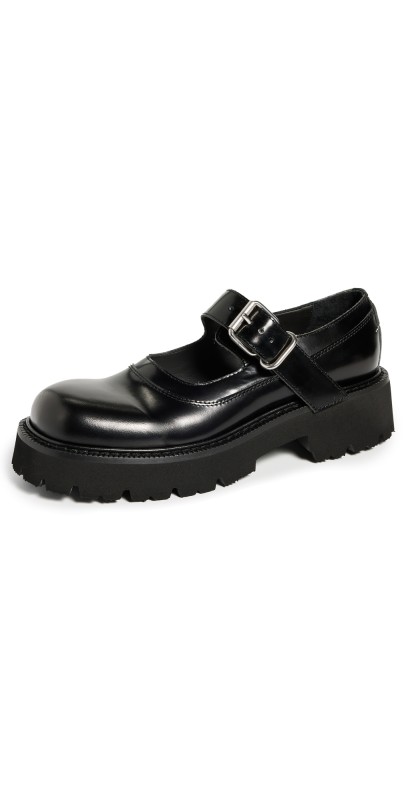 MM6 Maison Margiela Side Court Shoes Black