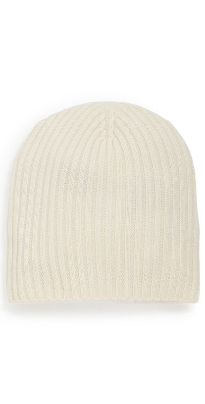 Jenni Kayne Cashmere Beanie Ivory