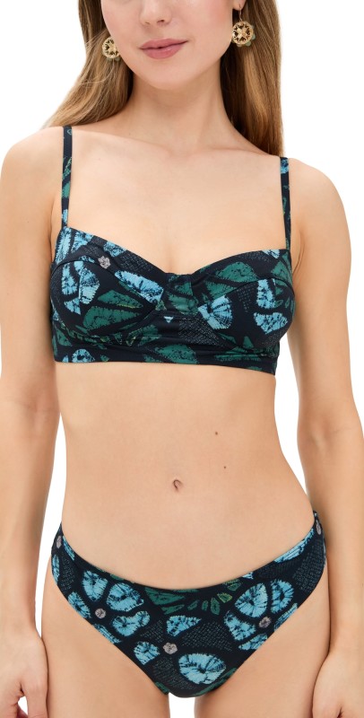Ulla Johnson Zahara Bikini Top Urchin