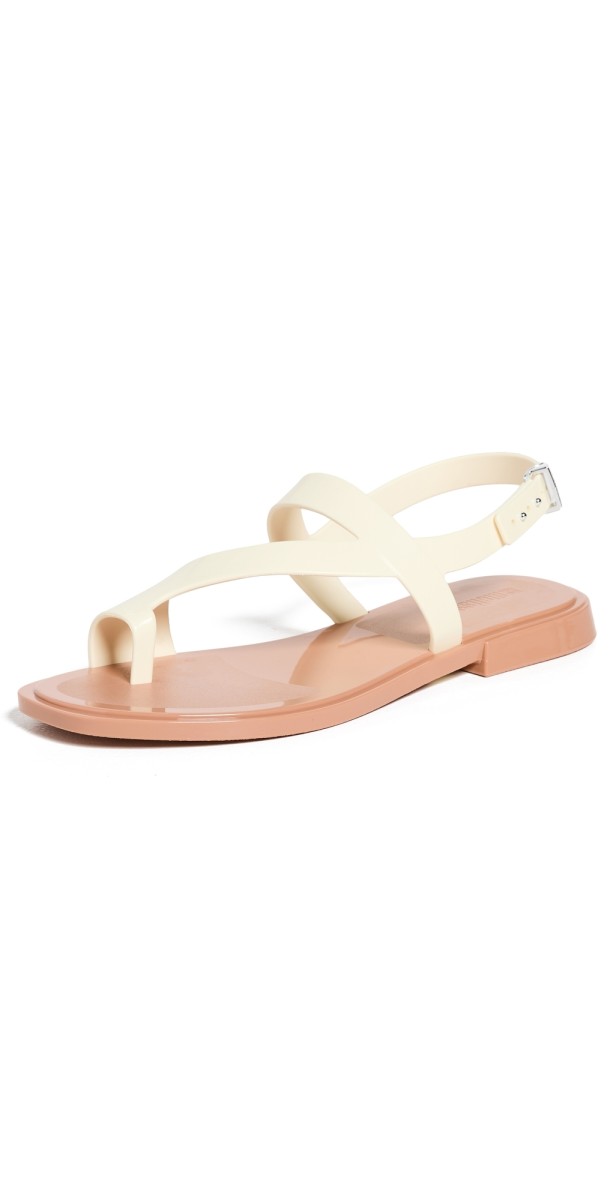 Melissa Cassie Jelly Sandals Brown/Beige