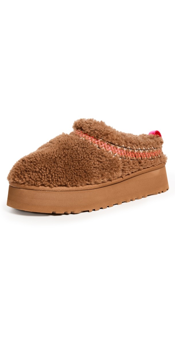 UGG Tazz Ugg Braid Slippers Hardwood