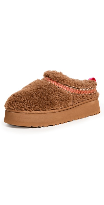 UGG Tazz Ugg Braid Slippers Hardwood
