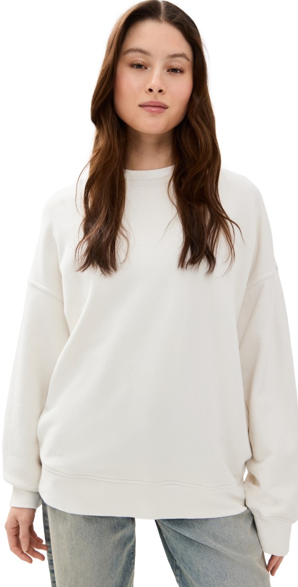 Cotton Citizen Boston Crew Sweatshirt Vintage Bone