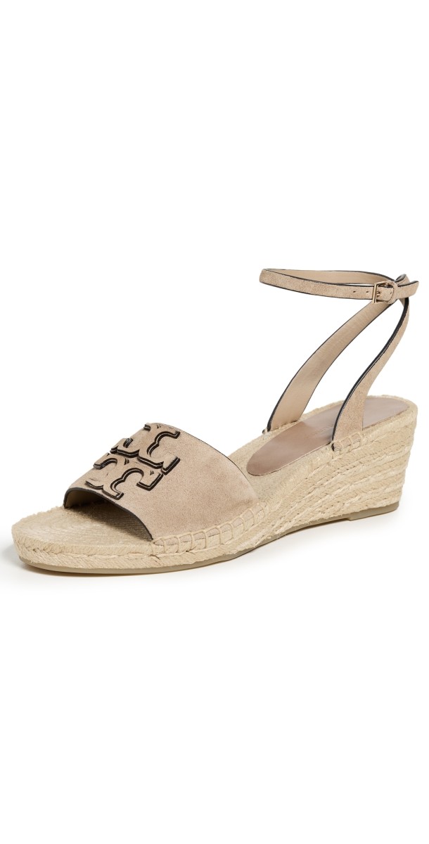 Tory Burch Ines Wedge Espadrilles 50mm Ceramic Taupe