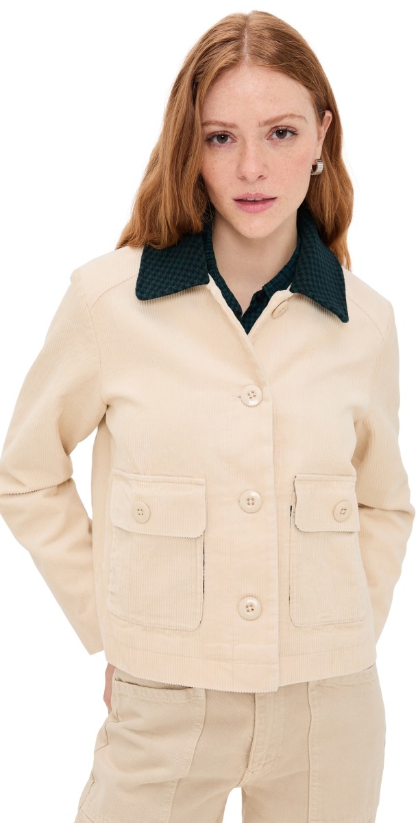 Birds of Paradis Atlas Corduroy Jacket Oat