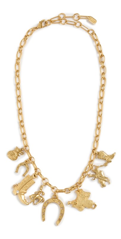 Elizabeth Cole Dakota Necklace Gold