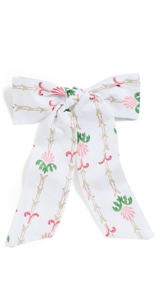 Hill House Home The Belle Bow Trailing Fern, White Mult