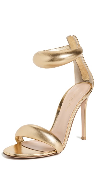 Gianvito Rossi Bijoux Nappa Silk Sandals Mekong