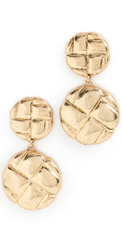 LELET NY Jodie Drop Earrings Gold