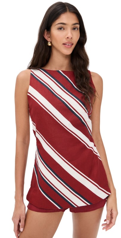 FAITHFULL Miel Tunic Top Hydra Stripe