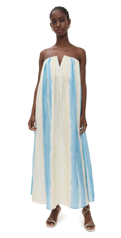 Significant Other Juniper Maxi Dress Saffron Stripe