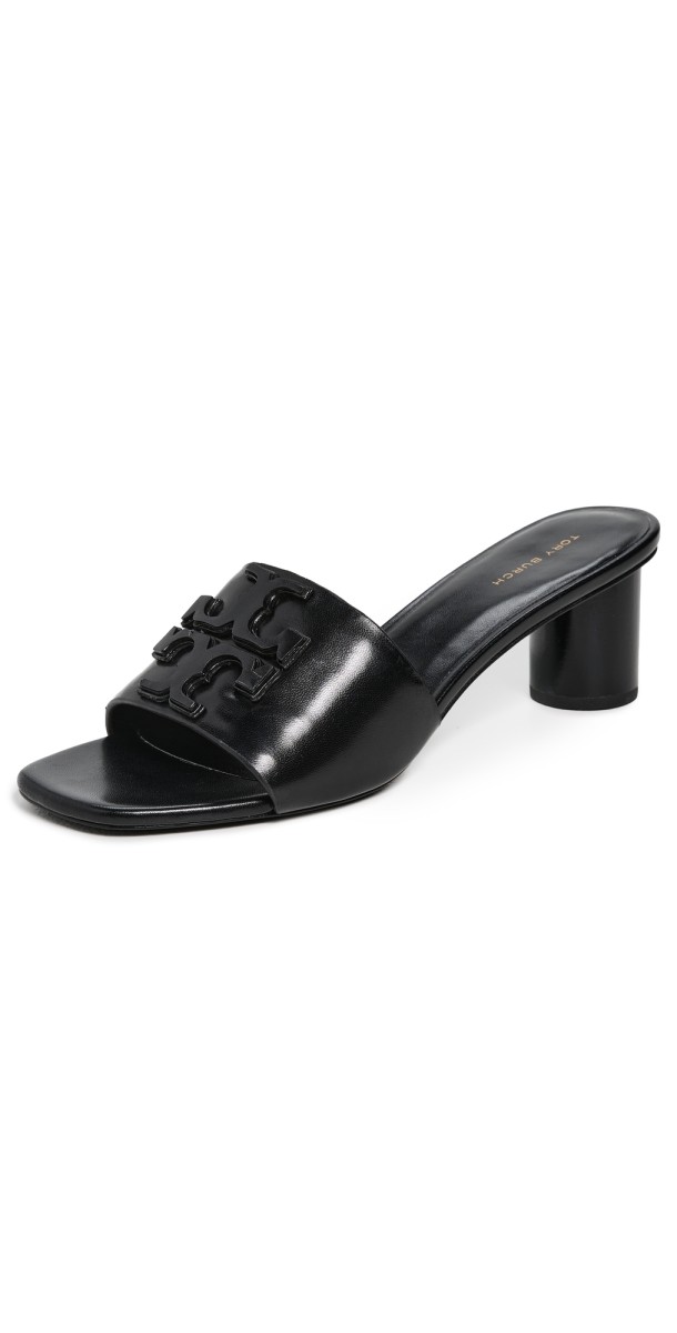 Tory Burch Ines Mule Sandals 55mm Perfect Black