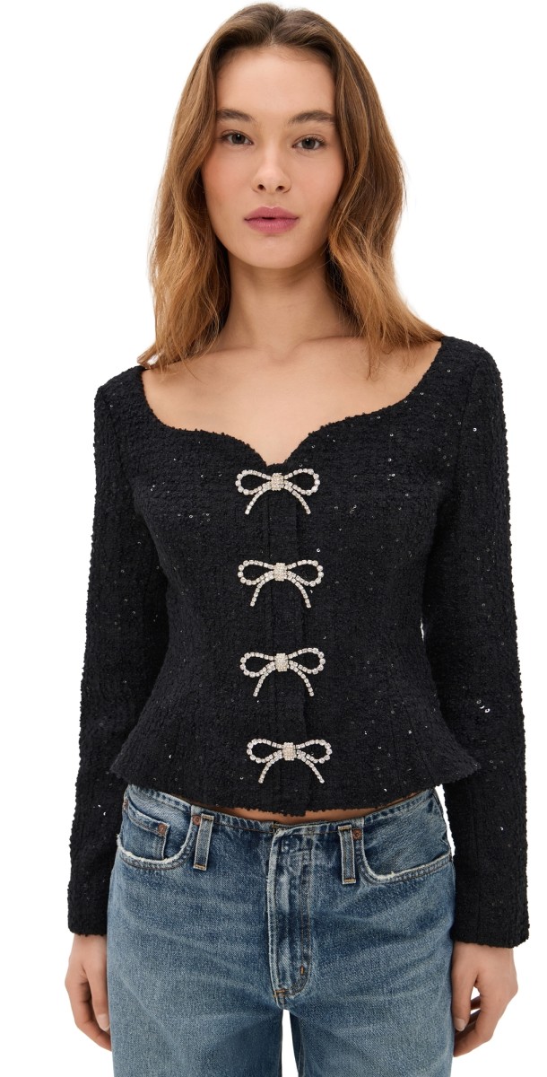 Hill House Home The Bec Jacket Black