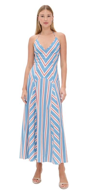 Solid & Striped The Alessio Dress Americana Stripe