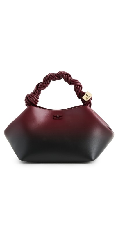 GANNI Ganni Gradient Small Bou Bag Tawny Port
