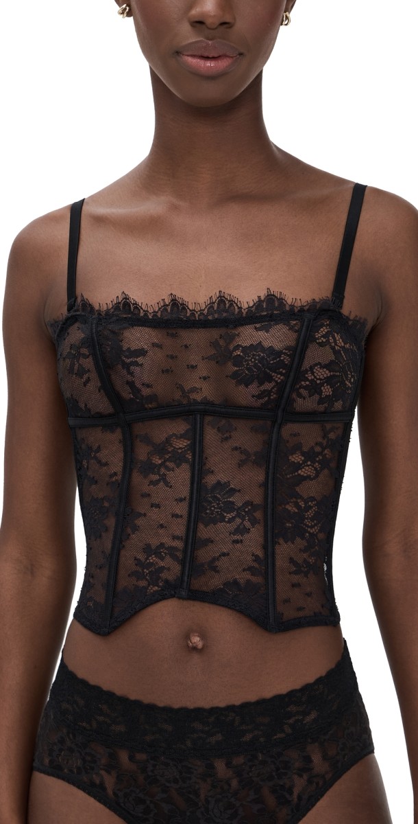 Kiki De Montparnasse Jolie Bustier Black