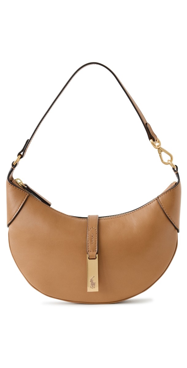 Polo Ralph Lauren Small Grain Polo ID Mini Shoulder Bag Ta