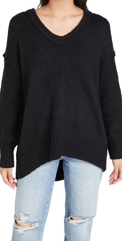 Free People Brookside Tunic Black