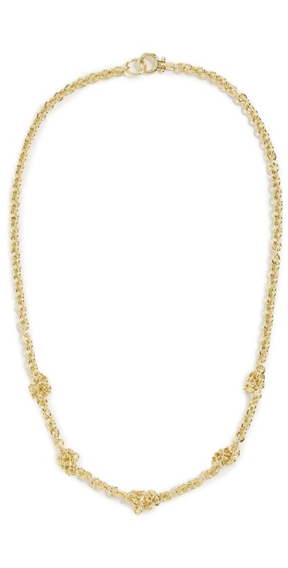 Gorjana Knotty Necklace Gold