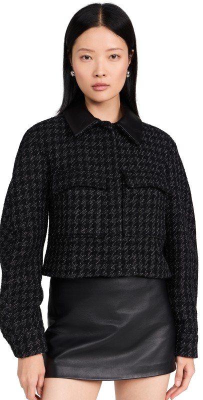IRO Saloma Jacket Black Lurex