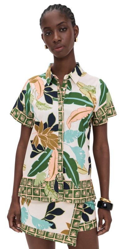 Little Lies Tropical Shirt Print