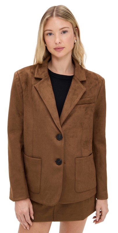 4th & Reckless Ember Blazer Brown